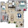 Ashland Woods largest 2 bedroom floor plan